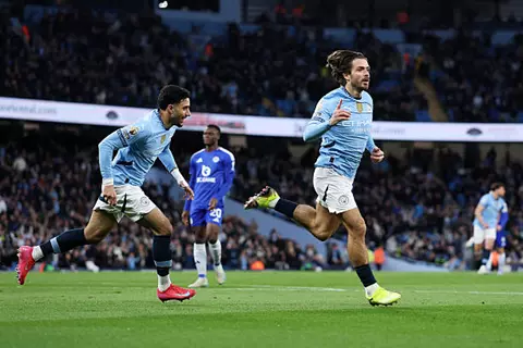 أول هدف منذ 2023.. جريليش يسجل أخيرا لمانشستر سيتي في الدوري الإنجليزي (فيديو)